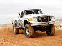 Race trucks.